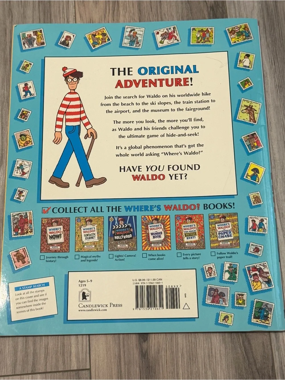 Where's Waldo? Picture Book by - Blue